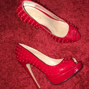 Aldo spiked heels